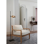 Торшер с плафоном из перфорированного металла Elledge Floor Lamp варинант исполнения - 2 | Loft Concept в Санкт-петербурге