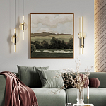 Подвесной светильник с шарообразным плафоном из алебастра и бронзовой декоративной стрекозой Alaris  варинант исполнения - 5 | Loft Concept в Санкт-петербурге