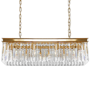 Люстра RH Odeon Chandelier Gold 90