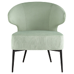 Современное мягкое кресло на металлических ножках Rakush Pistachio варинант исполнения - 2 | Loft Concept в Санкт-петербурге