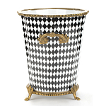 Фарфоровое кашпо Black and white square варинант исполнения - 3 | Loft Concept в Санкт-петербурге