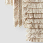 Светло-Бежевое Панно из нитей Palmas Wall Hanging варинант исполнения - 2 | Loft Concept в Санкт-петербурге