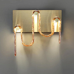 Бра волнистой формы из фактурного стекла Big Wave варинант исполнения - 7 | Loft Concept в Санкт-петербурге