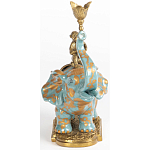 Фарфоровый подсвечник Слон с эмоцией Fluens варинант исполнения - 4 | Loft Concept в Санкт-петербурге