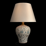 Настольная лампа с цветочной росписью Lamp Flower Painting варинант исполнения - 2 | Loft Concept в Санкт-петербурге