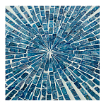 Приставной столик с инкрустацией раковинами устриц Bone Inlay варинант исполнения - 2 | Loft Concept в Санкт-петербурге