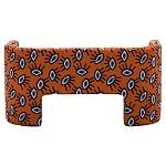 Акцентный Двухместный Диван Leela Оранжевый Орнамент варинант исполнения - 1 | Loft Concept в Санкт-петербурге