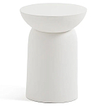 Приставной столик белого цвета Tori варинант исполнения - 2 | Loft Concept в Санкт-петербурге