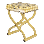 Приставной столик с ящиком в стиле ретро Vintage Rustic Tablecloth варинант исполнения - 2 | Loft Concept в Санкт-петербурге