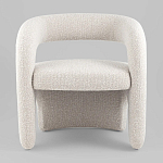 Кресло дизайнерское для лаунж зоны жемчужного цвета Pearl Lounge варинант исполнения - 9 | Loft Concept в Санкт-петербурге