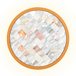 Бра в форме диска с перламутровыми прямоугольниками из морской ракушки Touch of Marine Charm варинант исполнения - 1 | Loft Concept в Санкт-петербурге