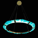 Люстра в форме кольца с цветочным декором Warm Heavenly Light варинант исполнения - 6 | Loft Concept в Санкт-петербурге