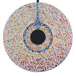 Подвесной светильник из фактурного двойного стекла Heterochromia варинант исполнения - 3 | Loft Concept в Санкт-петербурге