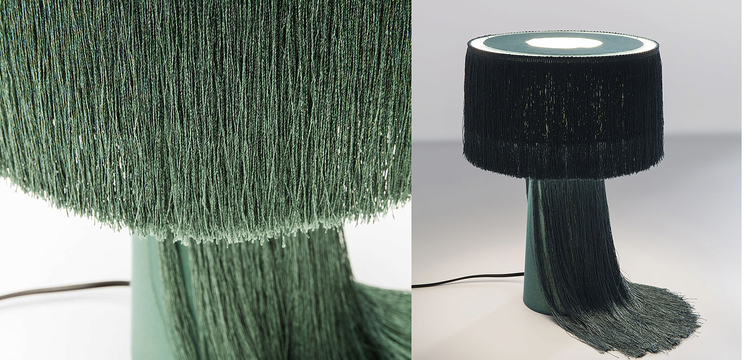 Настольная лампа Green Fringes - Loft-Concept в Санкт-петербурге