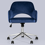 Кресло для компьютерного стола Veloury Blue варинант исполнения - 4 | Loft Concept в Санкт-петербурге