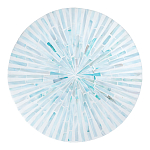 Столик с инкрустацией с перламутровым узором Dominic Blue варинант исполнения - 2 | Loft Concept в Санкт-петербурге