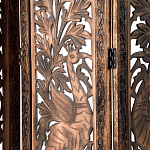 Ширма с  орнаментом ручная резьба Indian Antique Furniture варинант исполнения - 3 | Loft Concept в Санкт-петербурге