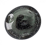 Бра с круглым плафоном из прозрачного стекла с пузырьками воздуха Effervia  варинант исполнения - 7 | Loft Concept в Санкт-петербурге