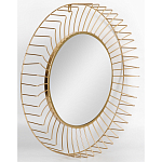 Зеркало круглое настенное в металлической оправе Modern Mirror Space варинант исполнения - 2 | Loft Concept в Санкт-петербурге