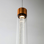 Подвесной светильник золото Sparkling Bubbles Tube Gold Hanging Lamp варинант исполнения - 5 | Loft Concept в Санкт-петербурге