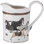 Чайный сервиз из фарфора с изображением лошадей на 6 персон 15 предметов Porcelain Horse Set  варинант исполнения - 4 | Loft Concept в Санкт-петербурге