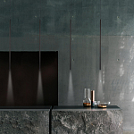 Подвсеной светильник светодиодный металлический цилиндрической формы Высота 100 см Trumpet tube варинант исполнения - 6 | Loft Concept в Санкт-петербурге