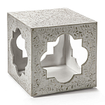 Приставной столик с перламутром Bone Inlay Side Table Floral Design варинант исполнения - 1 | Loft Concept в Санкт-петербурге