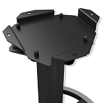 Барный стул вращающийся со спинкой Синий Велюр Vendramin Chair варинант исполнения - 7 | Loft Concept в Санкт-петербурге