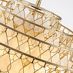 Люстра многоярусная с декором из натуральной морской ракушки Iridescent Light варинант исполнения - 6 | Loft Concept в Санкт-петербурге