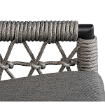 Кресло уличное темно-серое Street Bliss варинант исполнения - 4 | Loft Concept в Санкт-петербурге