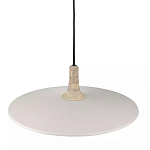 Подвесной светильник круглый в сочетании дерева и металла Space варинант исполнения - 2 | Loft Concept в Санкт-петербурге