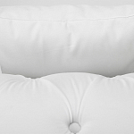 Кресло низкое с мягкой обивкой из велюра на 4-х ножках из массива березы Sophie Armchair white варинант исполнения - 4 | Loft Concept в Санкт-петербурге