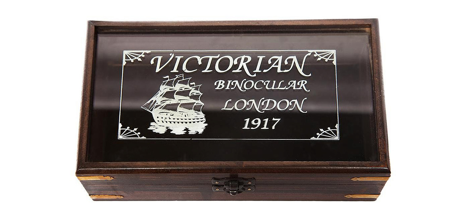 Винтажный бинокль в подарочной коробке Copper Binoculars - Loft-Concept в Санкт-петербурге