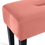 Мягкий  пуф на черных ножках Winton Pouf варинант исполнения - 22 | Loft Concept в Санкт-петербурге