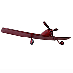 Полка книжная красная в виде самолёта в стиле лофт FLY варинант исполнения - 1 | Loft Concept в Санкт-петербурге