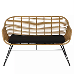 Кушетка плетеная из ротанга Wicker Сouch варинант исполнения - 1 | Loft Concept в Санкт-петербурге