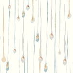 Мебельная ткань Велюр Raindrops White 145 см N 1003 варинант исполнения - 1 | Loft Concept в Санкт-петербурге