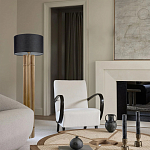 Торшер с металлическим золотым трубчатым основанием Fulgurite варинант исполнения - 1 | Loft Concept в Санкт-петербурге