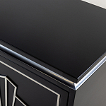 Черный комод в стиле арт-деко Luciano варинант исполнения - 7 | Loft Concept в Санкт-петербурге