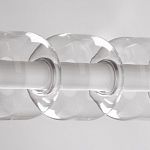 Люстра линейная с 6-ю прозрачными стеклянными плафонами округлой формы HANDLE GRAPE варинант исполнения - 9 | Loft Concept в Санкт-петербурге