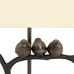 Настольная лампа Птицы на изогнутой ветке Lamp Tit варинант исполнения - 1 | Loft Concept в Санкт-петербурге