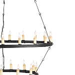 Люстра круглая двухъярусная Lightness and Scale варинант исполнения - 1 | Loft Concept в Санкт-петербурге