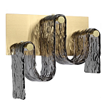 Бра волнистой формы из фактурного стекла Big Wave варинант исполнения - 1 | Loft Concept в Санкт-петербурге