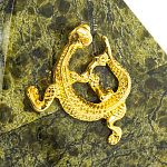 Шкатулка пирамида из натурального камня змеевик Stone Casket варинант исполнения - 3 | Loft Concept в Санкт-петербурге