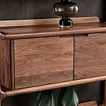 Стеллаж в гостиную для книг Moon Walnut Furniture варинант исполнения - 7 | Loft Concept в Санкт-петербурге