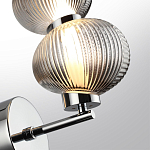 Бра с 2-мя рифлеными стеклянными шарами Marcelh Light варинант исполнения - 4 | Loft Concept в Санкт-петербурге