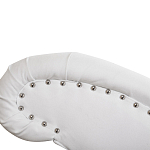 Кушетка белая с мягкой обивкой из велюра Michael Couch варинант исполнения - 5 | Loft Concept в Санкт-петербурге