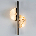 Бра  с фигурным мраморным рассеивателем Spiral of Warm Light варинант исполнения - 10 | Loft Concept в Санкт-петербурге