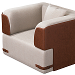 Кресло Richmond  с кожаной отделкой варинант исполнения - 3 | Loft Concept в Санкт-петербурге