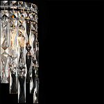 Бра с хрустальными подвесками прозрачного цвета Хром Ludivine Lighting варинант исполнения - 3 | Loft Concept в Санкт-петербурге